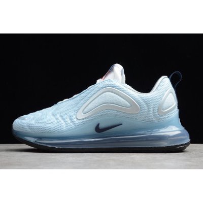 Nike Erkek Air Max 720 Waffle Siyah / Yeşil / Mavi Koşu Ayakkabısı Türkiye - OMBBX96S